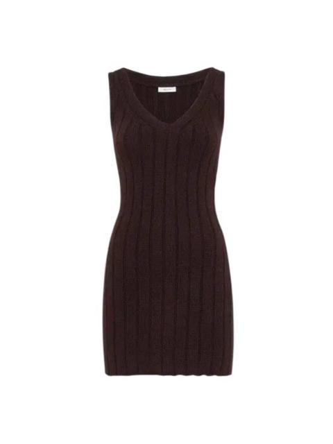FERRAGAMO Ferragamo Knitted Sleeveless Mini Dress