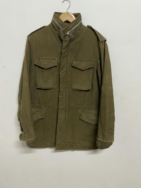 Alpha Industries - Vintage Us Army M65 Field Painter Jacket Made Usa