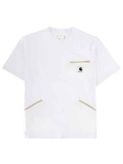sacai COTTON T-SHIRT SACAI X CARHARTT WIP