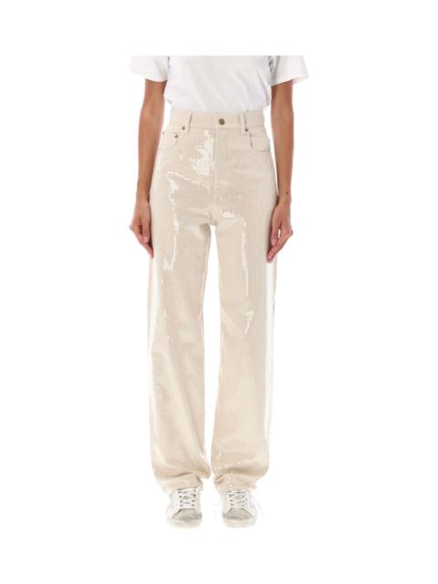 Golden Goose Kim Denim Sequin All-over