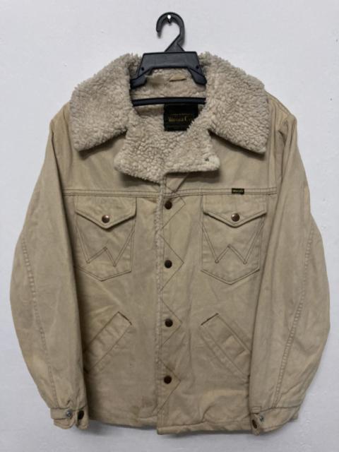 Vintage Wrangler Wrange Coat Sherpa Jacket