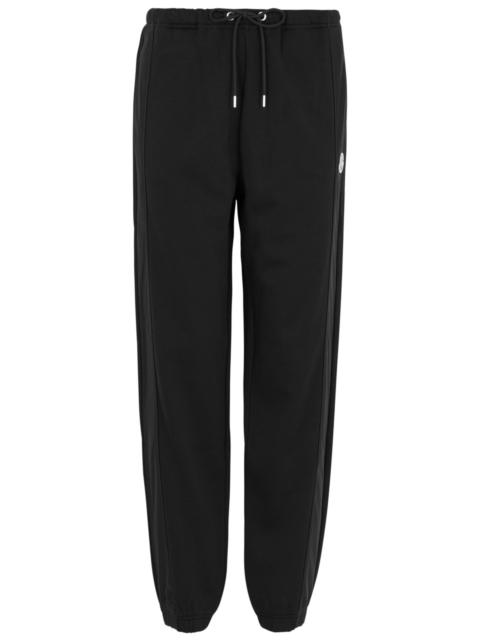 Moncler Panelled cotton-blend sweatpants