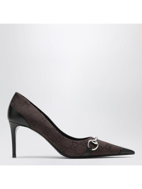 GUCCI Gucci Women's Brown Pumps In Gg Canvas Women