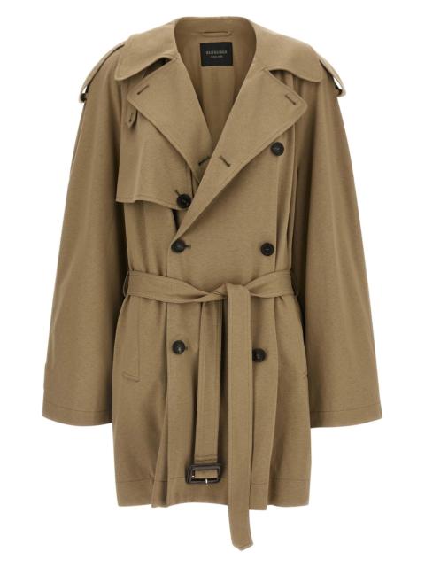 BALENCIAGA Cotton trench coat