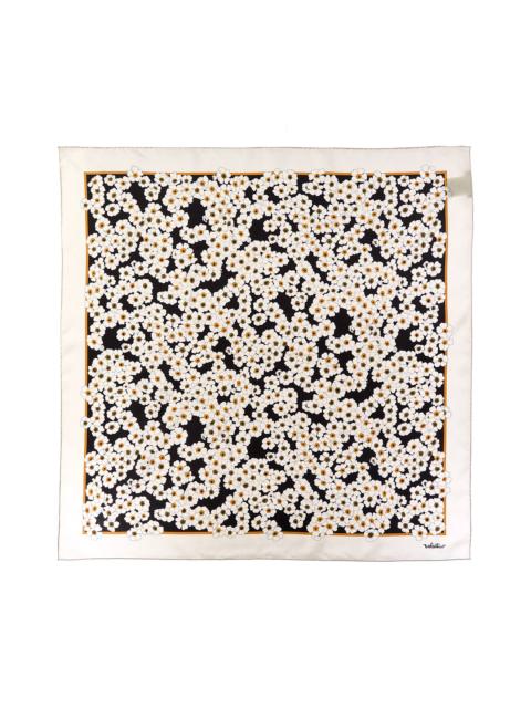Valentino Valentino Floral Print Silk Scarf