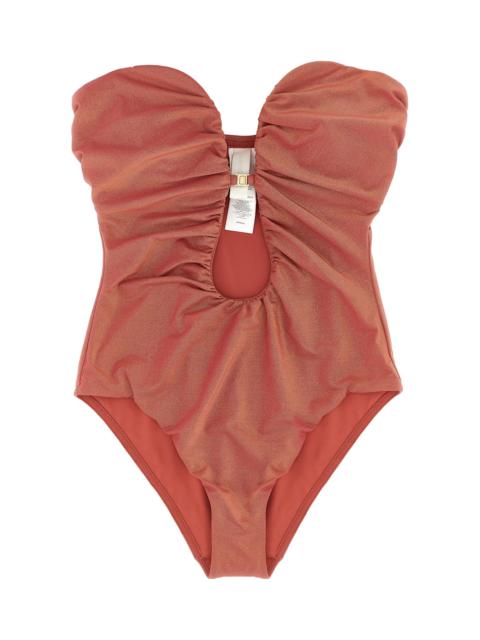 Zimmermann 'rhiannon Deep Plunge' One-piece Swimsuit