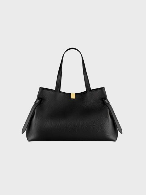 Yuzefi Gyoza Tote Pebble Bag  Black ONESIZE