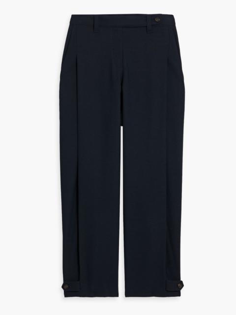 Brunello Cucinelli Grain de poudre wool tapered pants