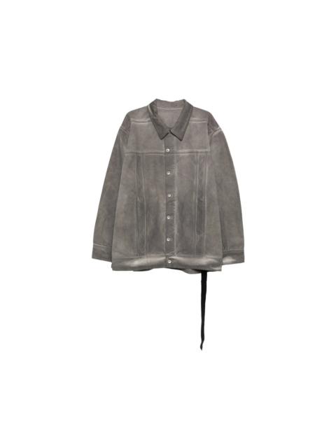Rick Owens DRKSHDW Rick Owens Drkshdw Grey Jackets - Denim Jackets Men