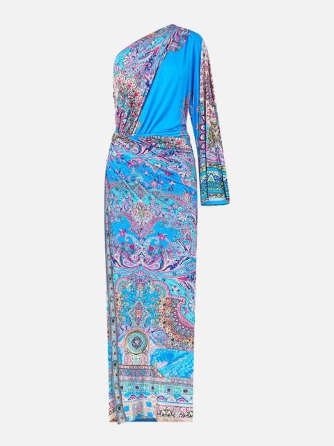 CAMILLA ONE SHOULDER JERSEY DRESS