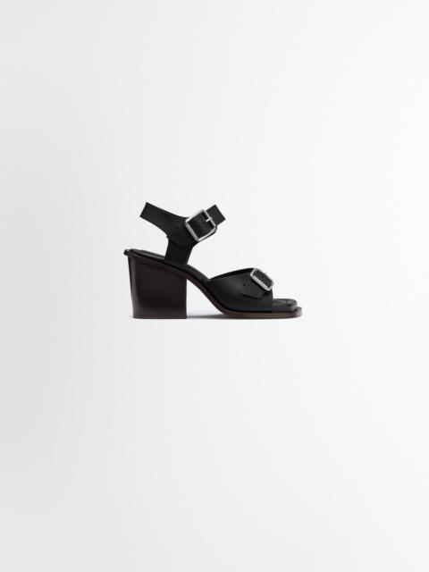 Lemaire SQUARE HEELED SANDALS WITH STRAPS 80