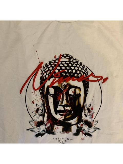 Other Designers & Other Stories Men's White and Red T-shirt