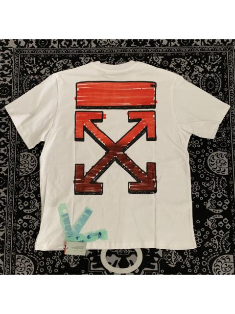 Off-White OFF-WHITE Marker Arrows cotton jersey T-shirt tee