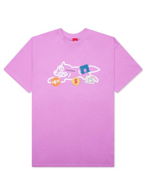 ICECREAM CASHIER S/S TEE - ORCHID