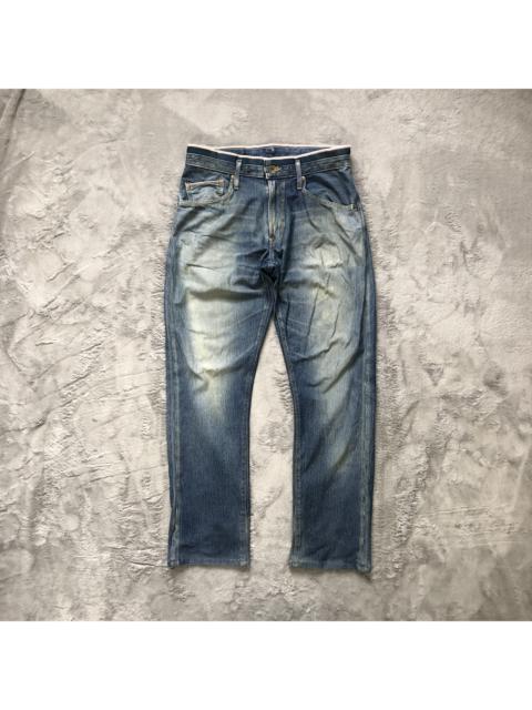 Other Designers Vintage - EDWIN JERSEY LIGHT WASH SELVEDGE DENIM PANTS #6486-221