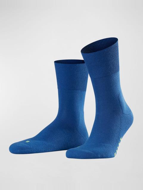 FALKE Men's Run Plush-Sole Socks