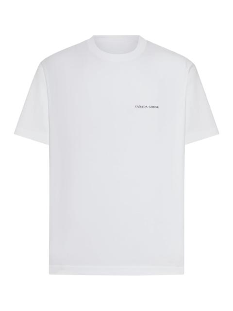 Canada Goose NEW COTTON T-SHIRT WITH PRINT