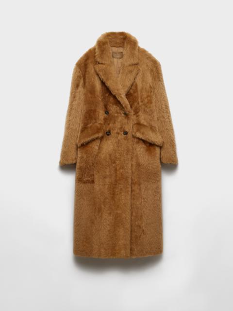 Prada Shearling double-breasted coat