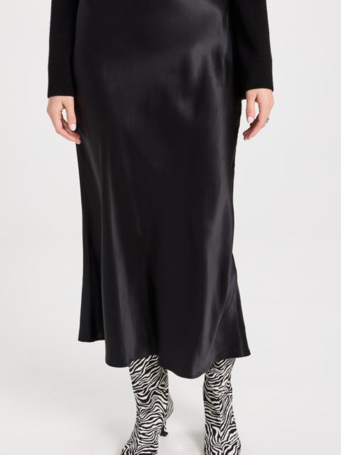 Reformation Layla Silk Skirt