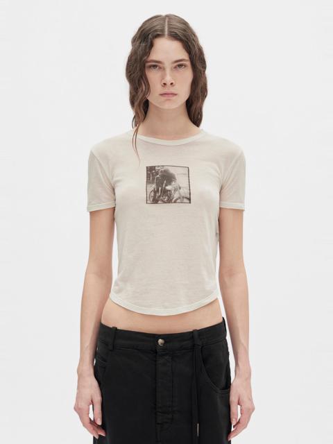 Ann Demeulemeester Floor ''Bikers Kiss'' Micro T