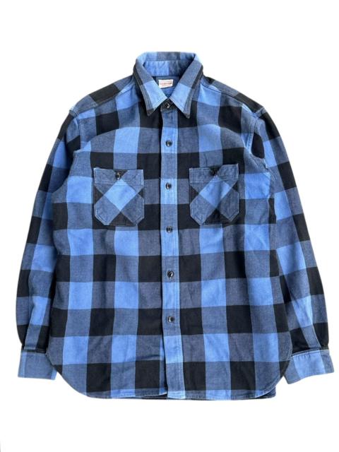 Other Designers Sugar Canes By Toyo Enterprise Heavy Cotton Flannel Shirt