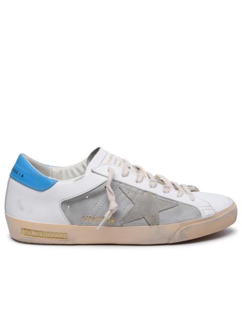 Golden Goose Golden Goose 'Super-Star' White Leather Sneakers Man