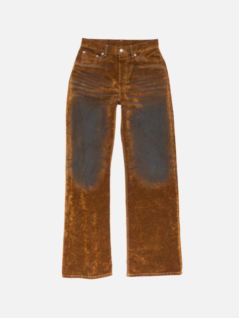 Acne Studios Regular fit jeans - 2021 - Rust brown