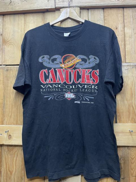 Other Designers Vintage - Vintagr Vancouver CANUCKS NHL t-shirt 1993