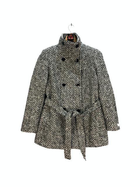 Other Designers CALVIN KLEIN BELTED DOUBLE BREASTED COAT #7265-123