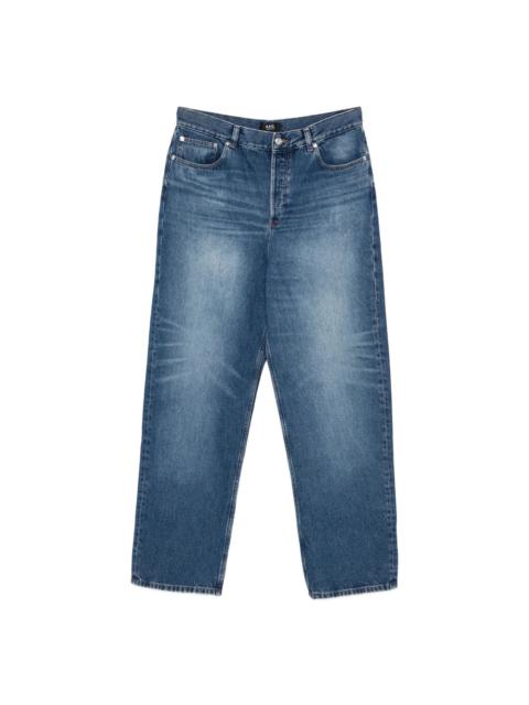 A.P.C. A.P.C. Blue Denim - Regular & Straight-Leg Jeans Men