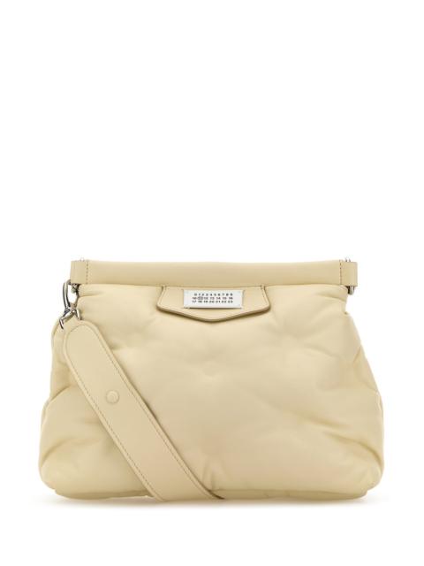 Maison Margiela Ivory nappa leather small Glam Slam Classique crossbody bag