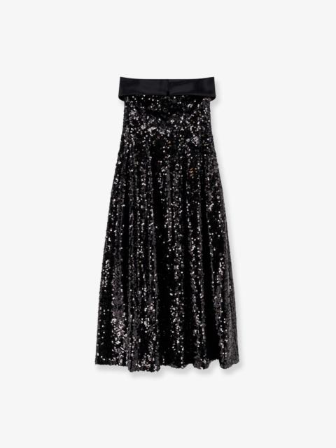 Other Designers Alberta Ferretti Women Dress With Sequins