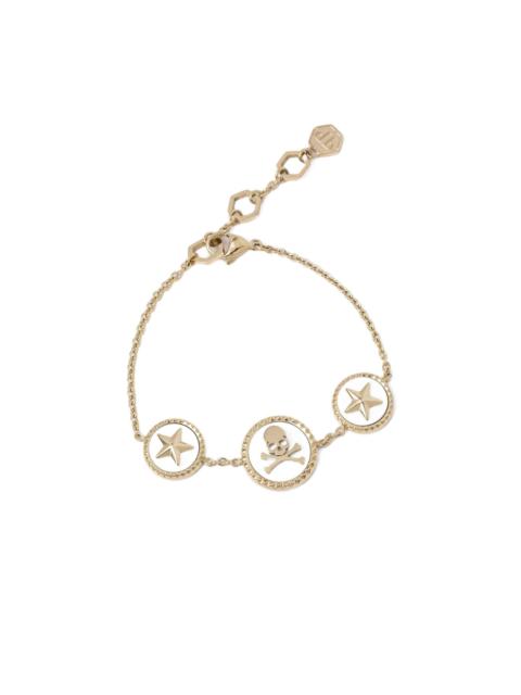 PHILIPP PLEIN skull-motif bracelet