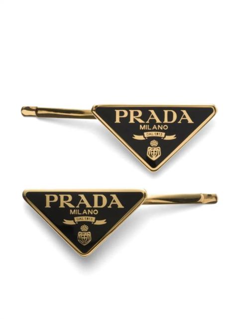 Prada Women Metal Hair Clips