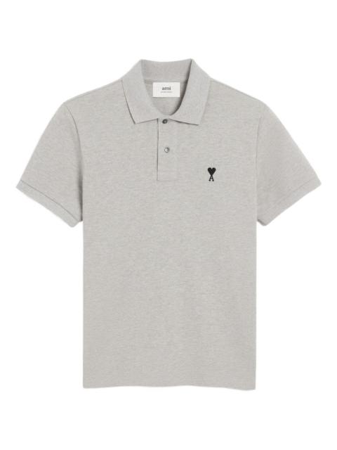 AMI Paris Ami Paris Men Ami De Coeur Cotton Polo Shirt