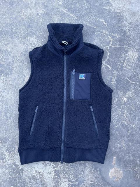 Other Designers Helly Hansen Blue Black Sherpa fleece vest