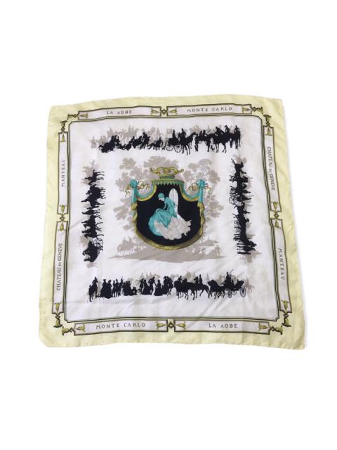 Other Designers Vintage - La Aobe Italian Silk Scarf