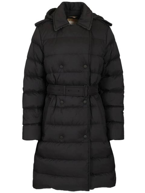 Burberry Burberry Women Belted Quilted Long Coat