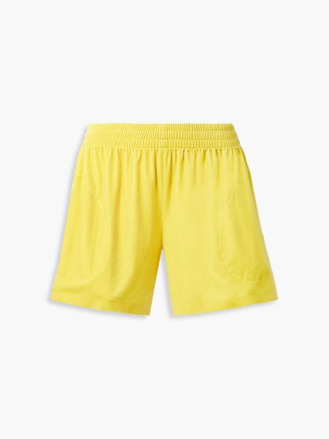 NORMA KAMALI Velvet shorts