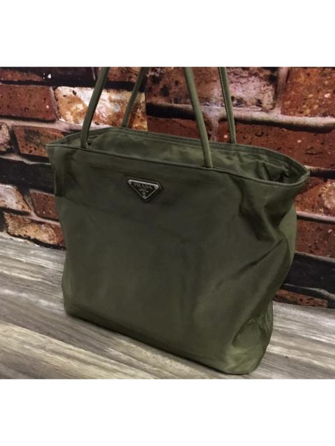 Other Designers Vintage - Steals‼️Vintage Prada Tessuto Handbag Olive Green