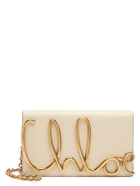 Chloé Chloe The Iconic Logo Leather Cross-body bag