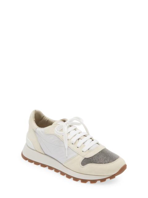 Brunello Cucinelli Monili Trim Runner Sneaker