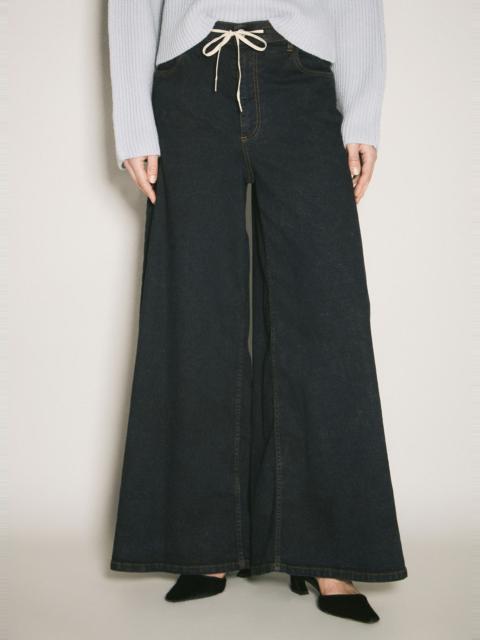 Marni Wide-Leg Stretch Jeans