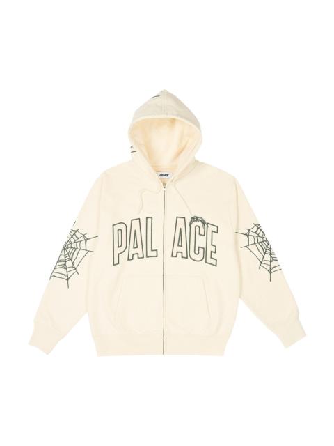 PALACE Palace Spider Zip Hood 'Soft White'