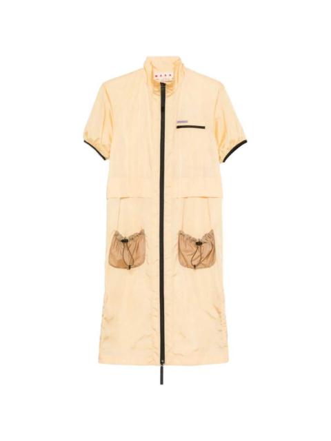 Marni Marni Women Zip-Front Dress With Drawstring Waist