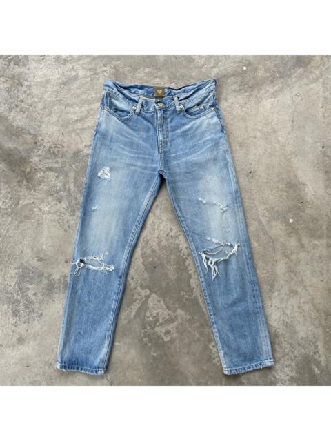 Other Designers Designer - Vintage Muse Deuxieme Classe Distressed Jeans Pants 30x26.5