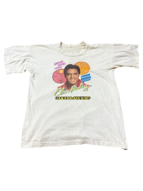 Other Designers Well used Vintage 80s Elvis Presley Iron-On T-Shirt