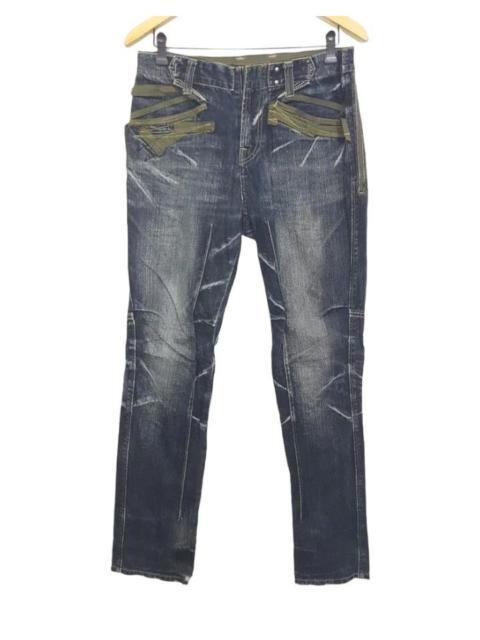 PPFM PPFM Tactical Streetwear Denim Jeans Pant