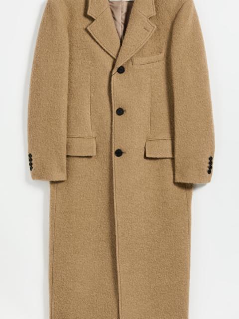 Dunst Unisex 2-Way 3 Button Boucle Wool Coat