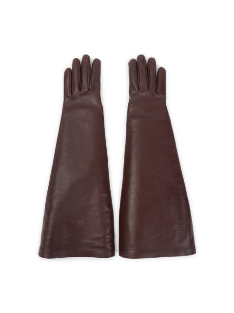 SAINT LAURENT Saint Laurent Nappa Leather Gloves Women
